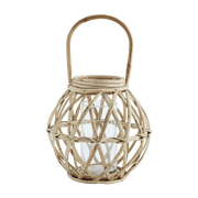 Bamboo lantern ecru S - Madam Stoltz