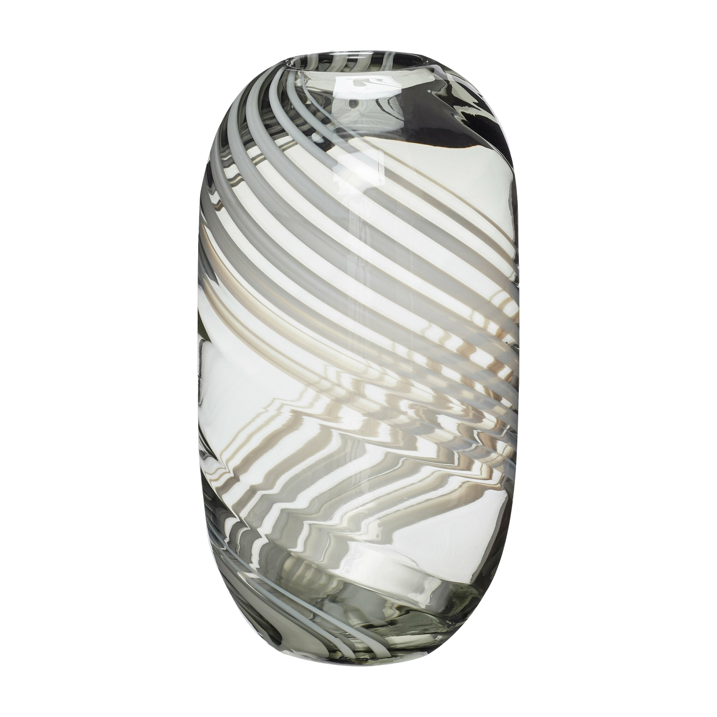 Swirl Vase - Hübsch