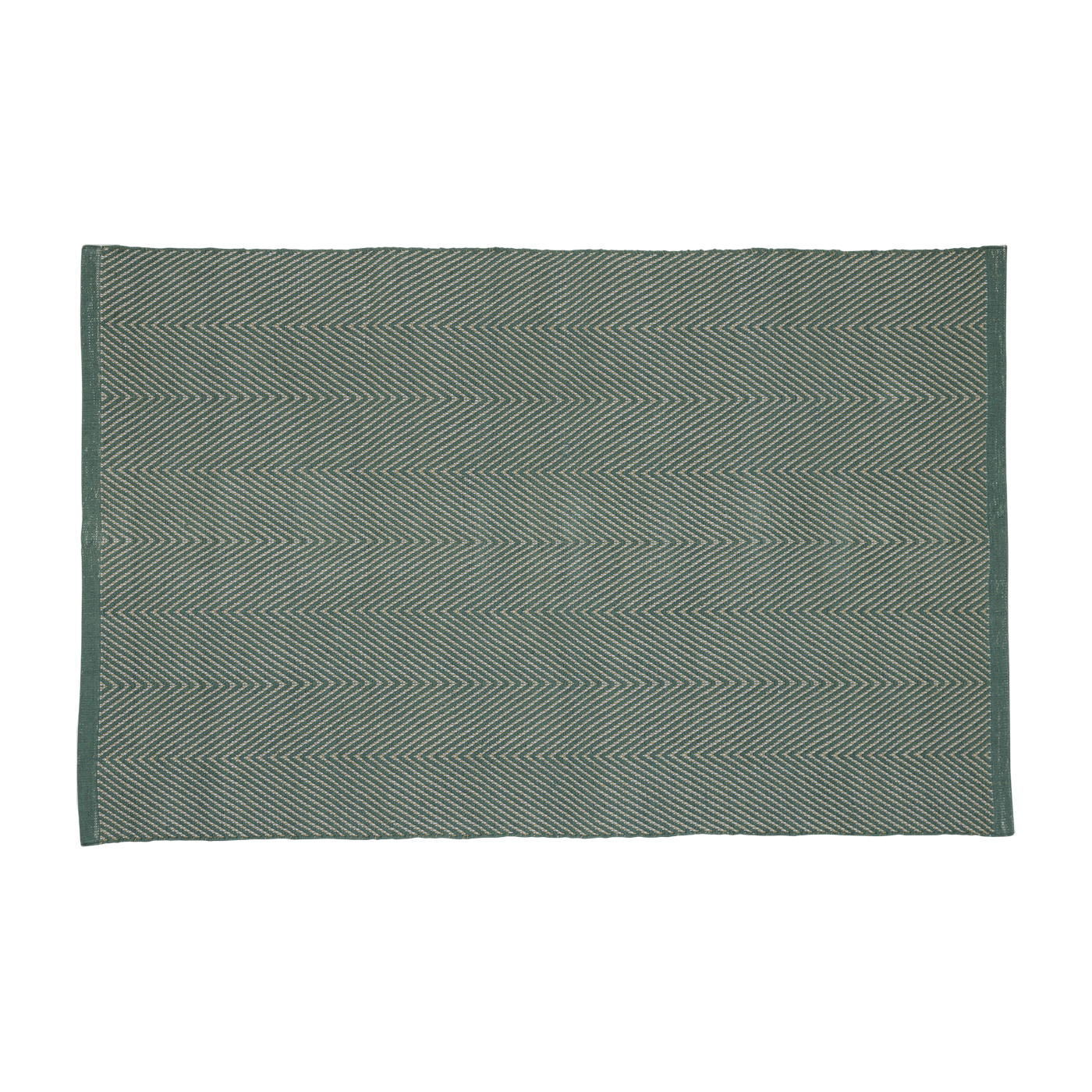Mellow Rug Green - Hübsch