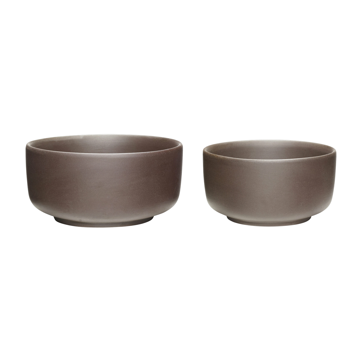 2 bols en terracotta burdeos Clay - Hübsch