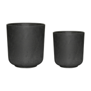 Among Pots Black (Set Of 2) - Hübsch