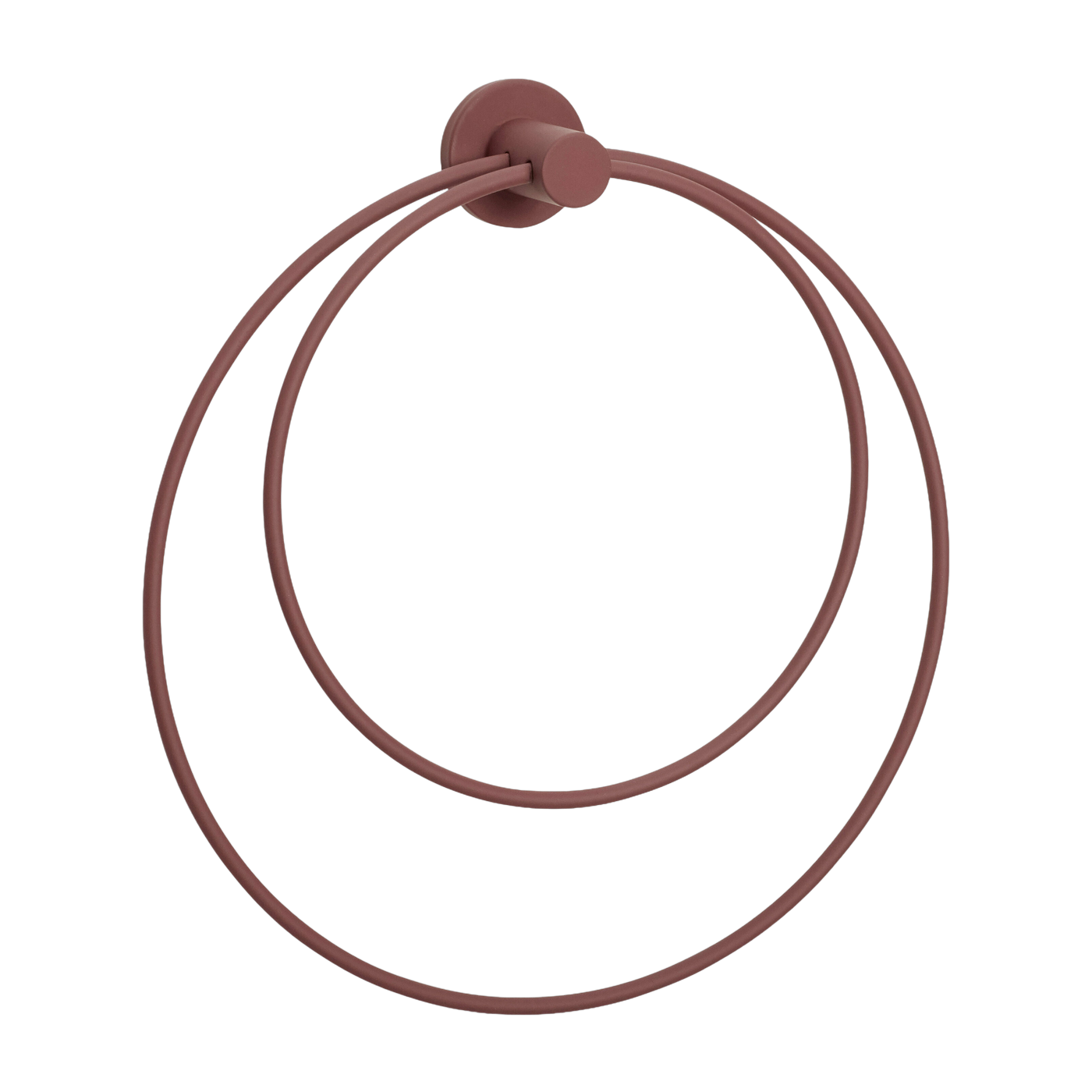 Loop Towel Holder Burgundy - Hübsch