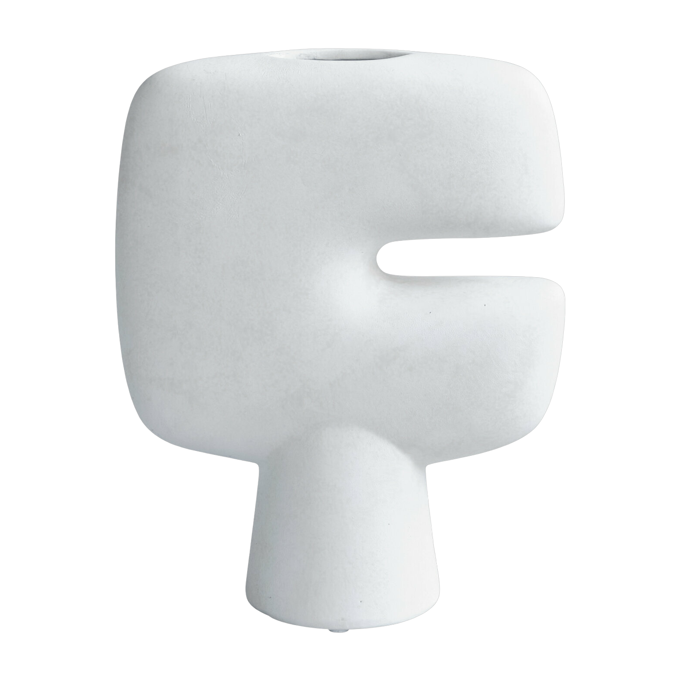 Vase ceramica bianca Mini Tribal - 101 Copenhagen
