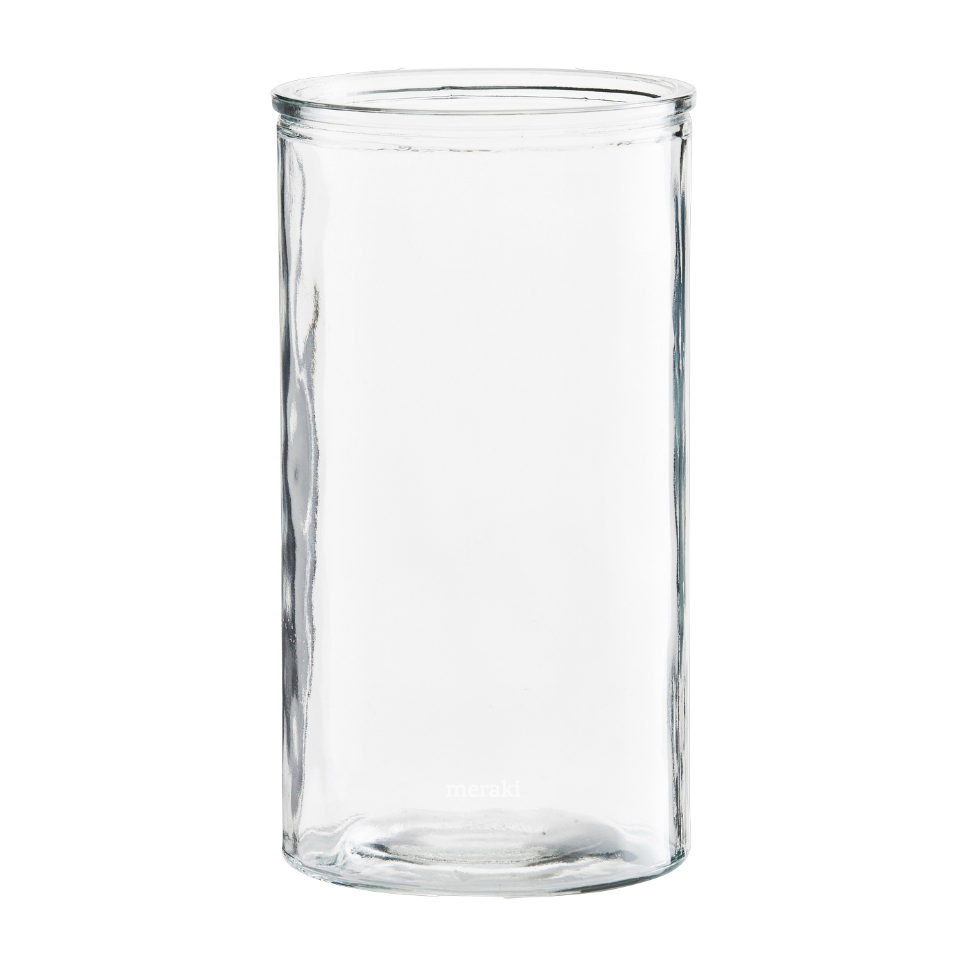 Vase transparent cylindrical 24 cm - House Doctor