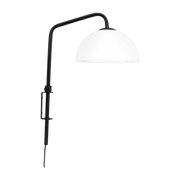 Opal glass wall lamp Jazz - Dyberg Larsen