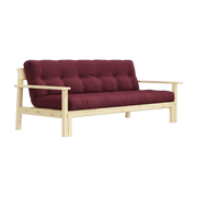 Unwind burgundy sofa bed - Karup Design