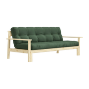 Sofá cama verde oliva Unwind - Karup