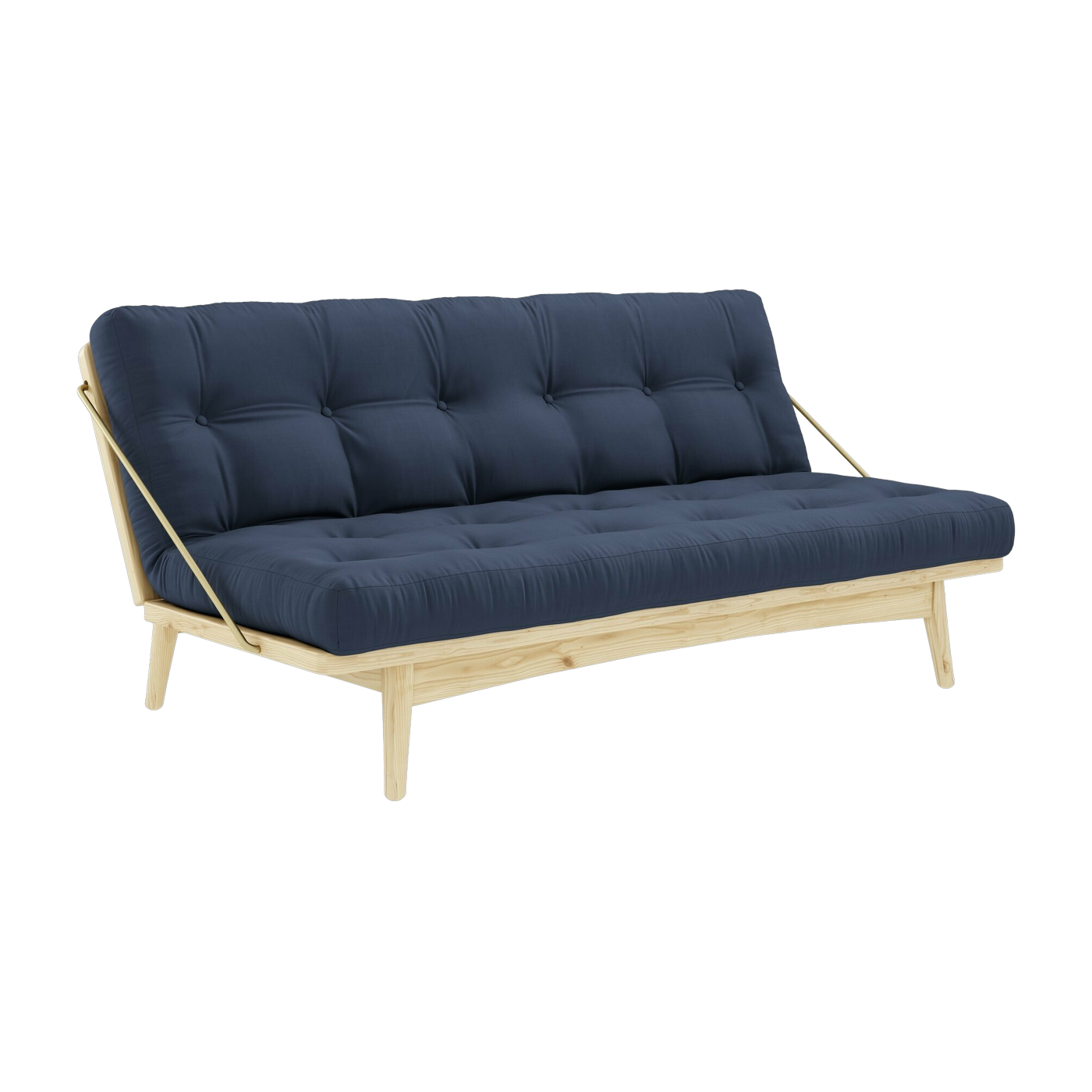 Sofá cama azul marino Folk - Karup