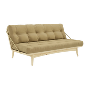 Canapé-lit beige blé Folk - Karup Design