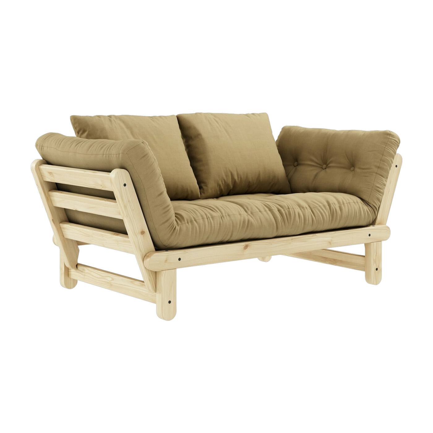 2 seater sofa bed wheat beige Beat - Karup DesignKarup