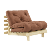 Poltrona convertibile Brown Clay Roots 90 - Karup