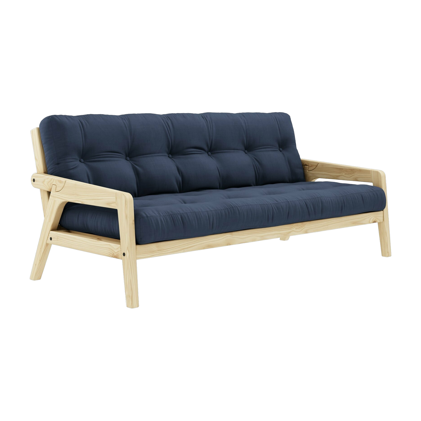 Sofá cama azul marino Grab - Karup