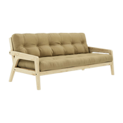 Sofá cama beige trigo Grab - Karup