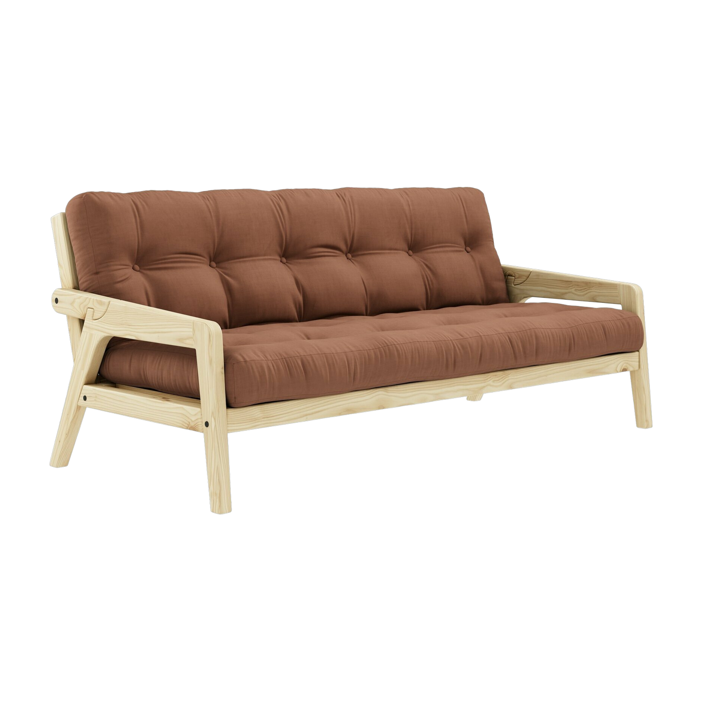 Brown Clay Sofa Bed Grab - Karup Design