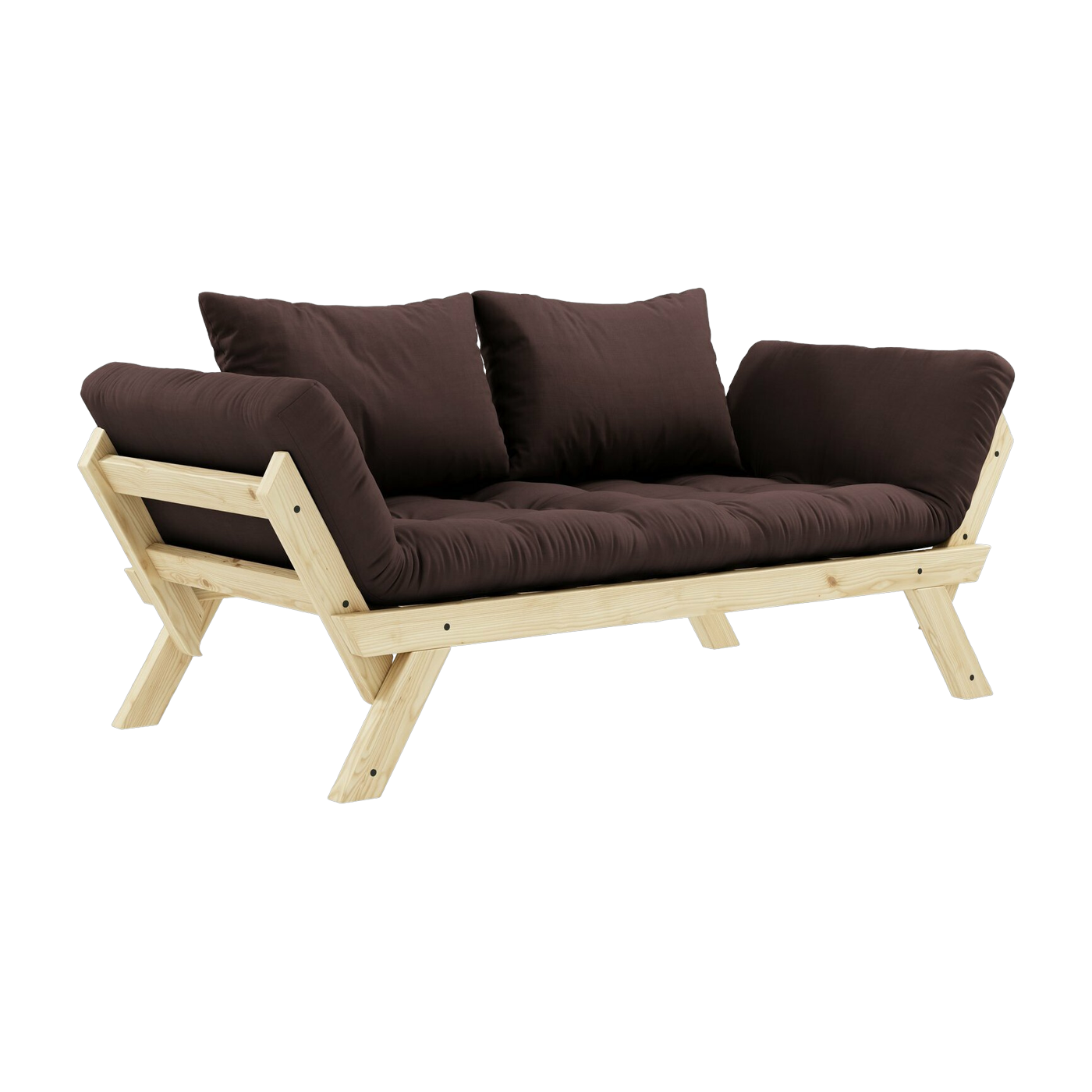 Bepop brown 2 seater sofa - Karup Design