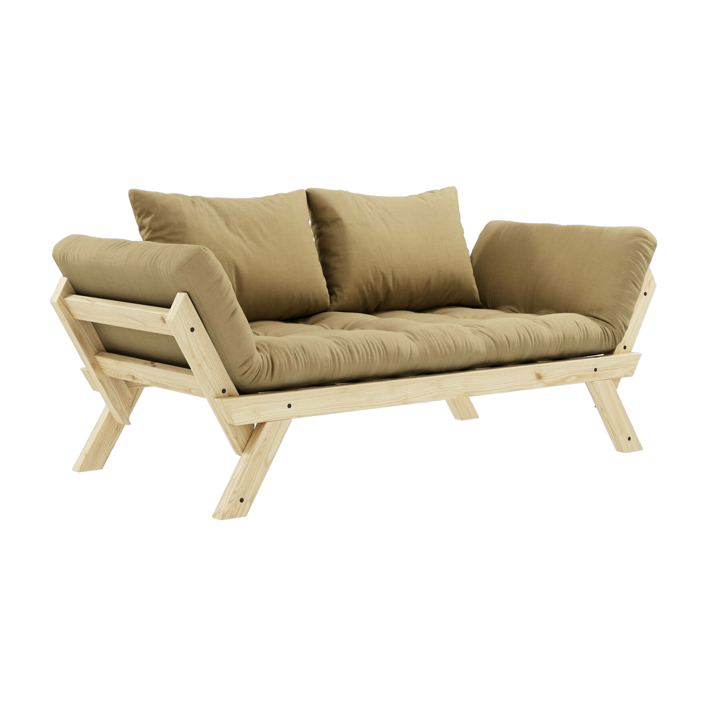 Bepop 2 seater beige sofa - Karup Design