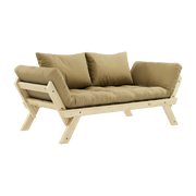 Sofá 2 plazas beige trigo Bepop - Karup