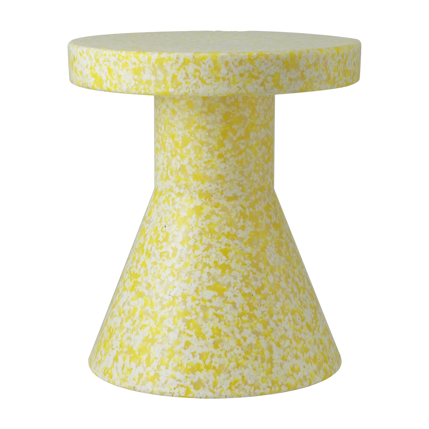 مقعد بولي إيثيلين معاد التدوير أصفر Cone Bit Yellow - Normann Copenhagen