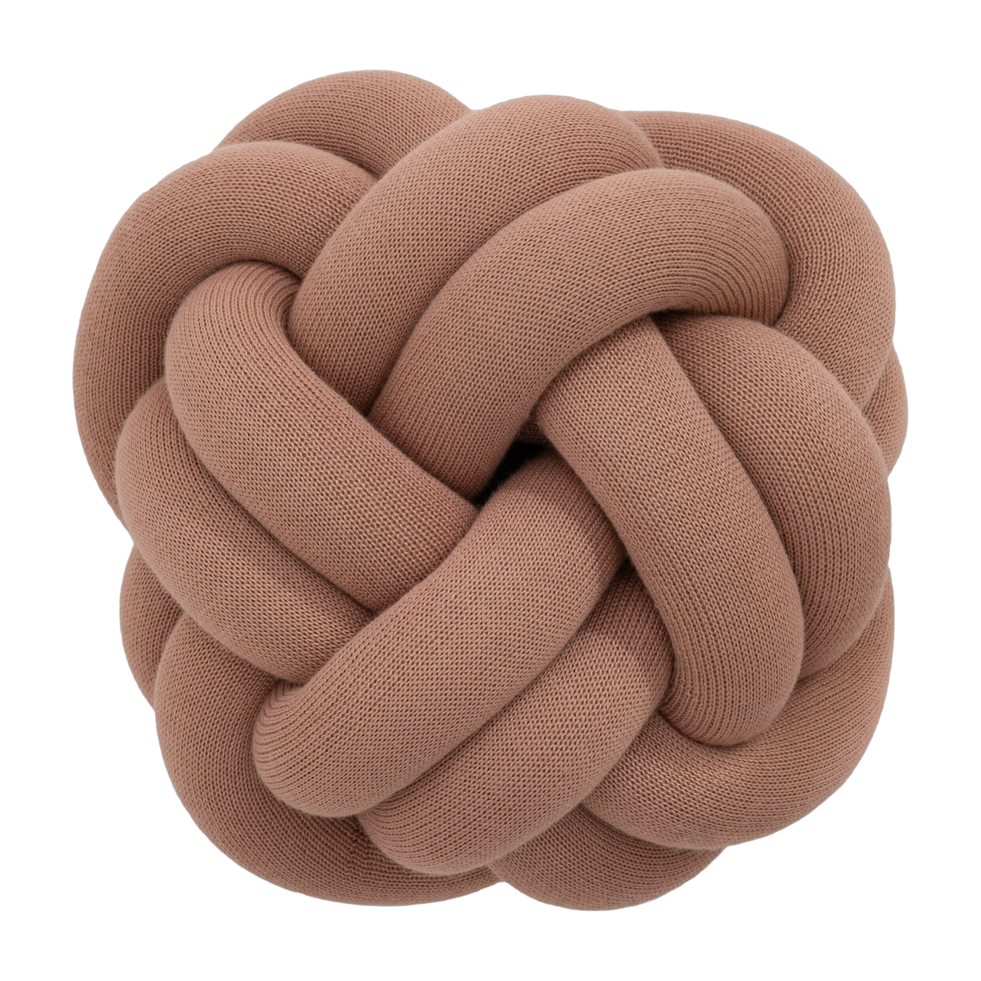 Cuscino S in acrilico e lana rosa cipria Knot - Design House Stockholm
