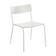 Chaise large en aluminium sans accoudoirs sable August - Serax
