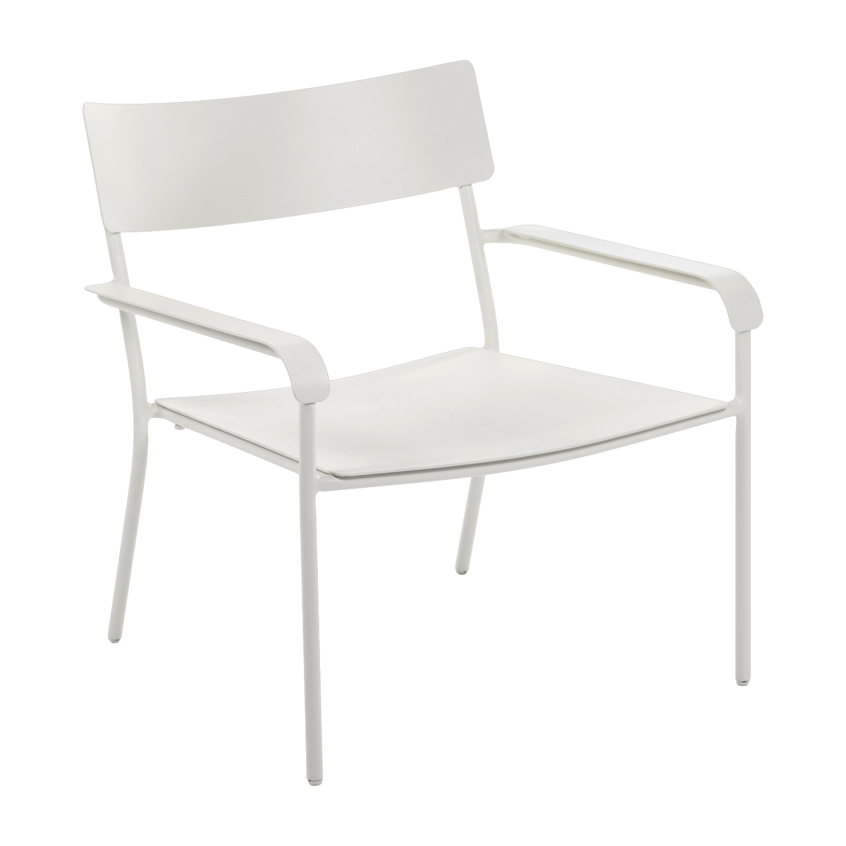 Chaise basse en aluminium sable August - Serax