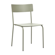 Chaise en aluminum sans accoudoirs vert August- Serax