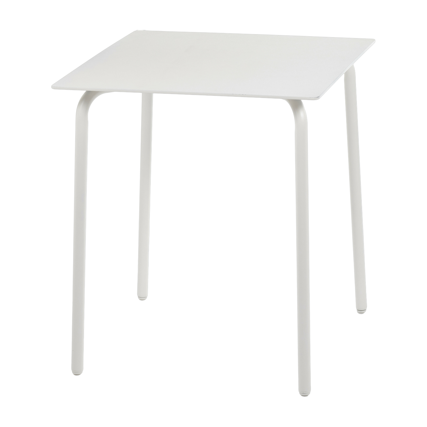 Kleiner Tisch aus weißem Aluminium August -. Serax