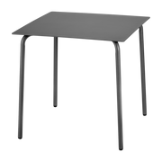 Schwarzer Aluminiumtisch 75 cm August - - Serax