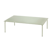 Green aluminum coffee table August - Serax