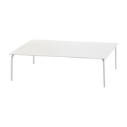Couchtisch aus sandfarbenem Aluminium August - - Serax