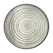 Vassoio a specchio rotondo con perline d'oro - Ethnicraft Accessories