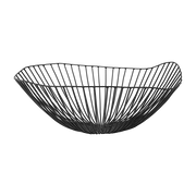 Cesira black fruit basket 13x13 - Serax