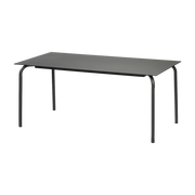 Mesa de comedor negra 170 cm August - Serax