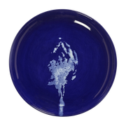 XS piatto blu con carciofo bianco Feast - Serax