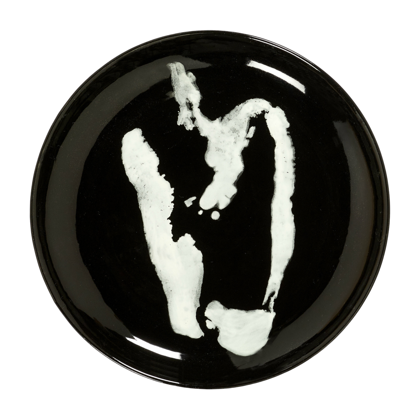 Plato negro S con pimienta blanca - Serax
