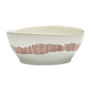 Bol L blanc avec motif rouge Feast - Serax