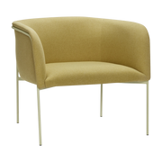 Sillón de salón amarillo Eyrie - Hübsch