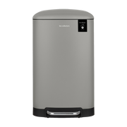 Cestino a pedale gris clair 40L - Les Collectors