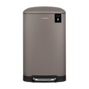 Taupefarbener Treteimer 40L -. Les Collectors