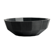 Korb aus Mahagoni Black Striped - - Ethnicraft Accessories