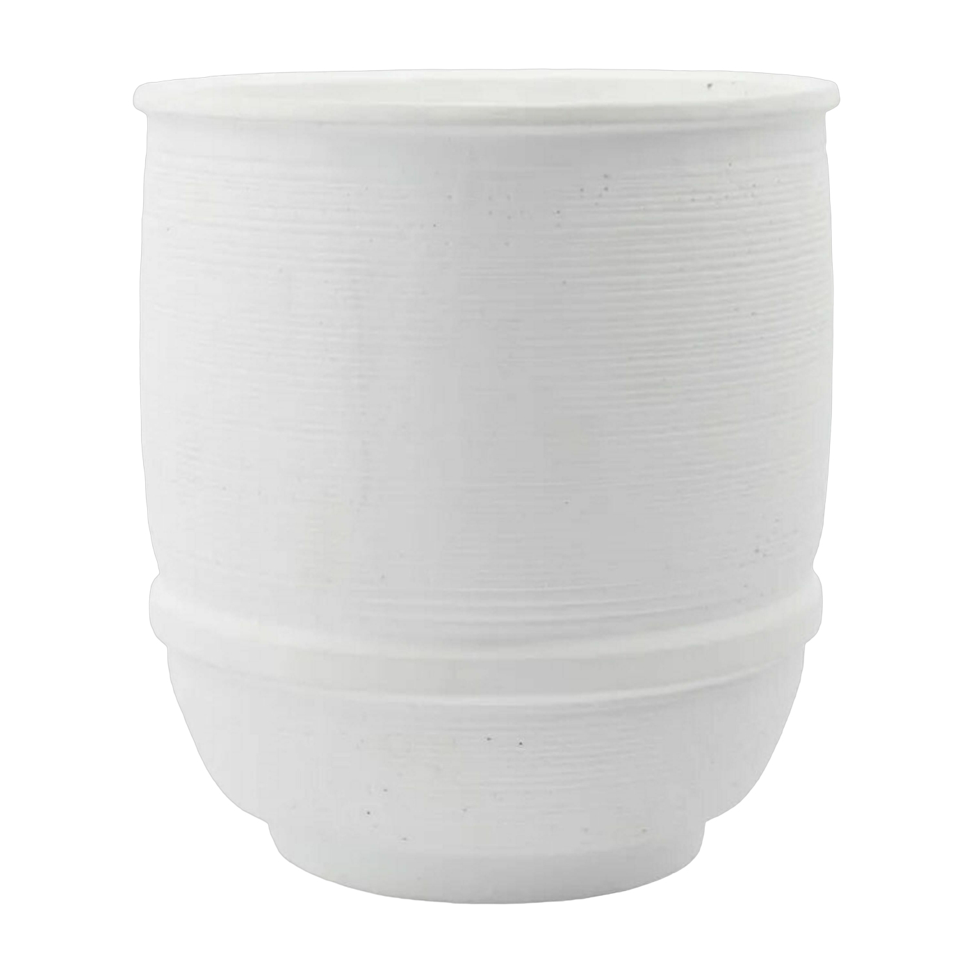 Maceta en cemento blanco Ground - House Doctor