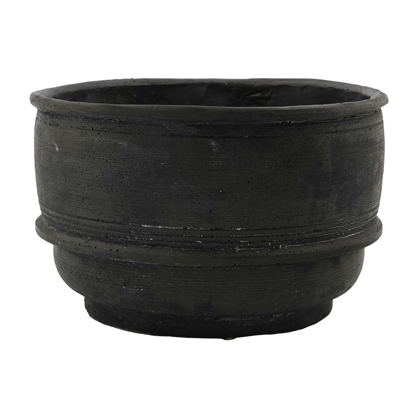 Jardinera de concreto negro 14 cm Ground - House Doctor