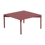 Mesa de centro de aluminio marrón rojo Fromme - Petite Friture