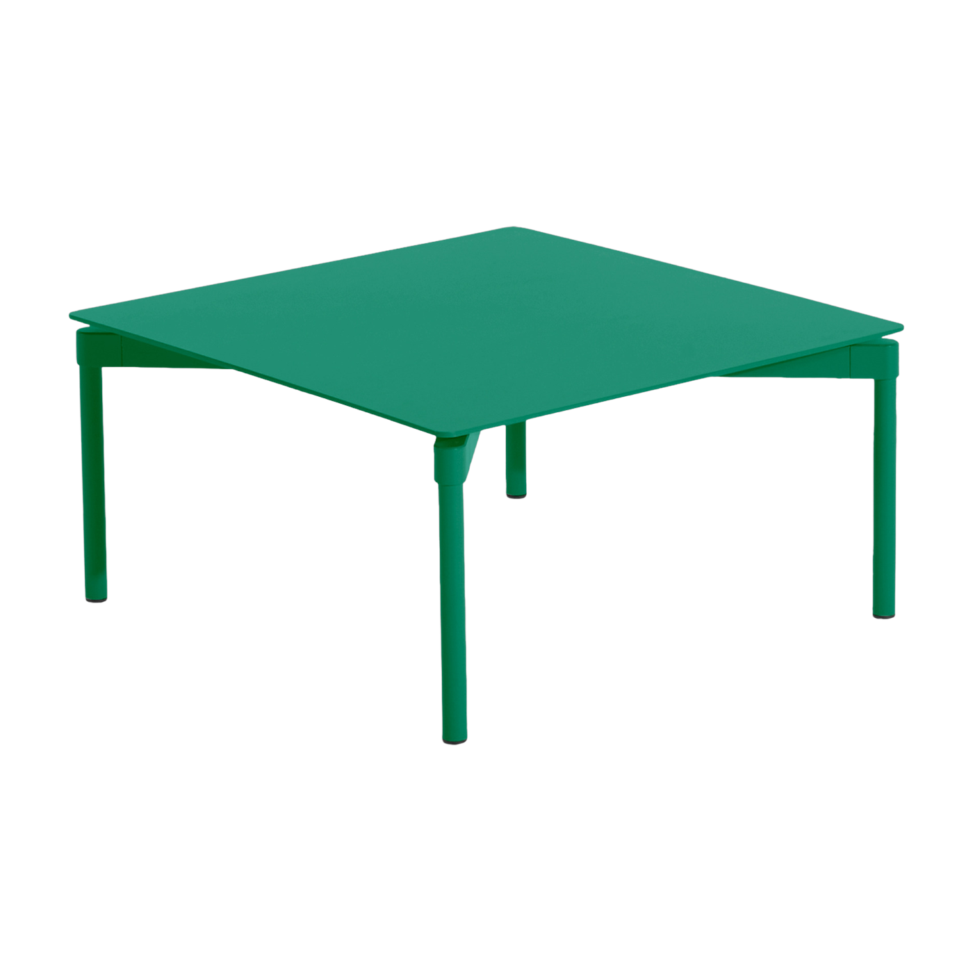 Mintgrüner Couchtisch aus Aluminium Fromme - -. Petite Friture