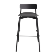 Outdoor-Barstuhl schwarz 65 cm Fromme - Petite friture
