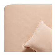 Fitted Sheet Pink Peach 160 x 200 cm Lou - Madura
