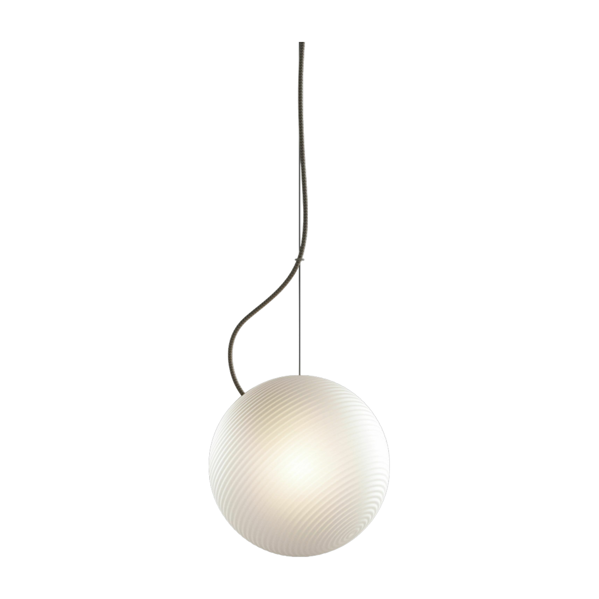 Lámpara colgante cable crema Bright Ripple - Nordic Tales