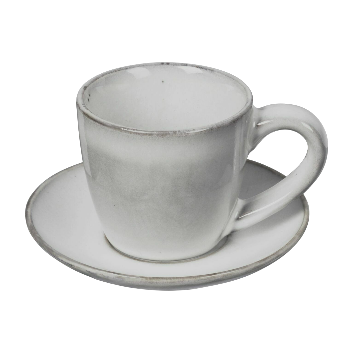 Tasse für expresso mit Untertasse Nordic Sand -. Broste Copenhagen