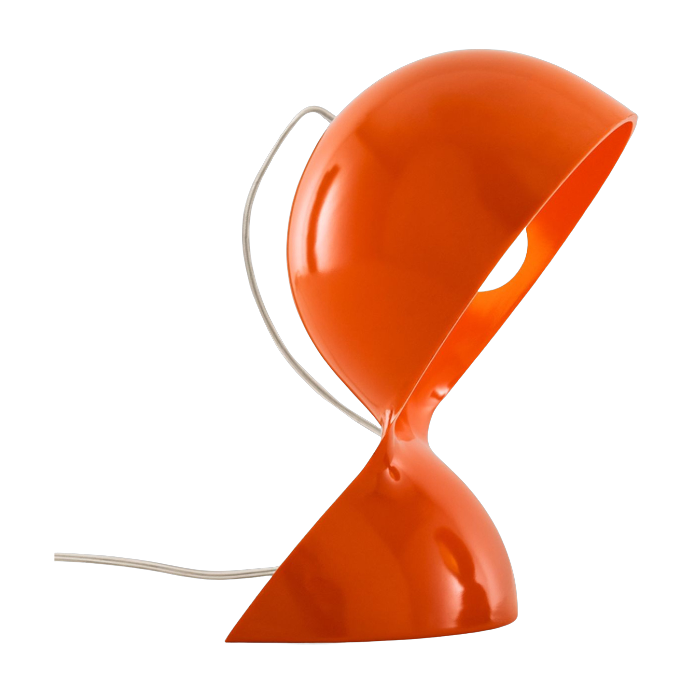 Lámpara de mesa naranja Dalù - Artemide