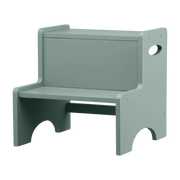 Taburete infantil de madera oliva Step Up - Nofred